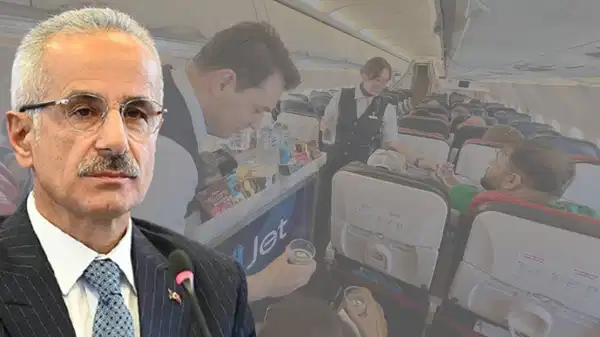 bakan uraloglunun hava yollarinda su ikrami duyurusuna tepki su icerek mi bu kafayi buldunuz xFgkO1dV