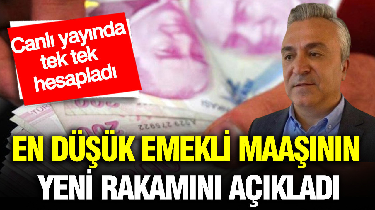 En Düşük Emekli Maaşı İçin Yeni Tahmin: SGK Uzmanı Özgür Erdursun Açıklıyor