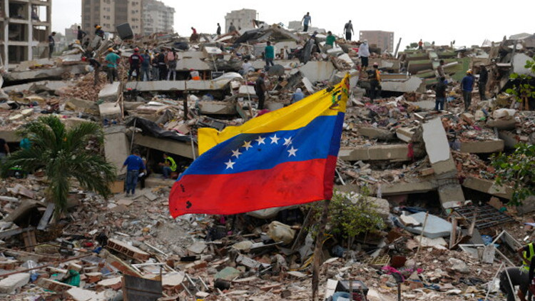 Venezuelada enkazdan kurtarilan depremzede yasadiklarini anlatti TR55P5BP